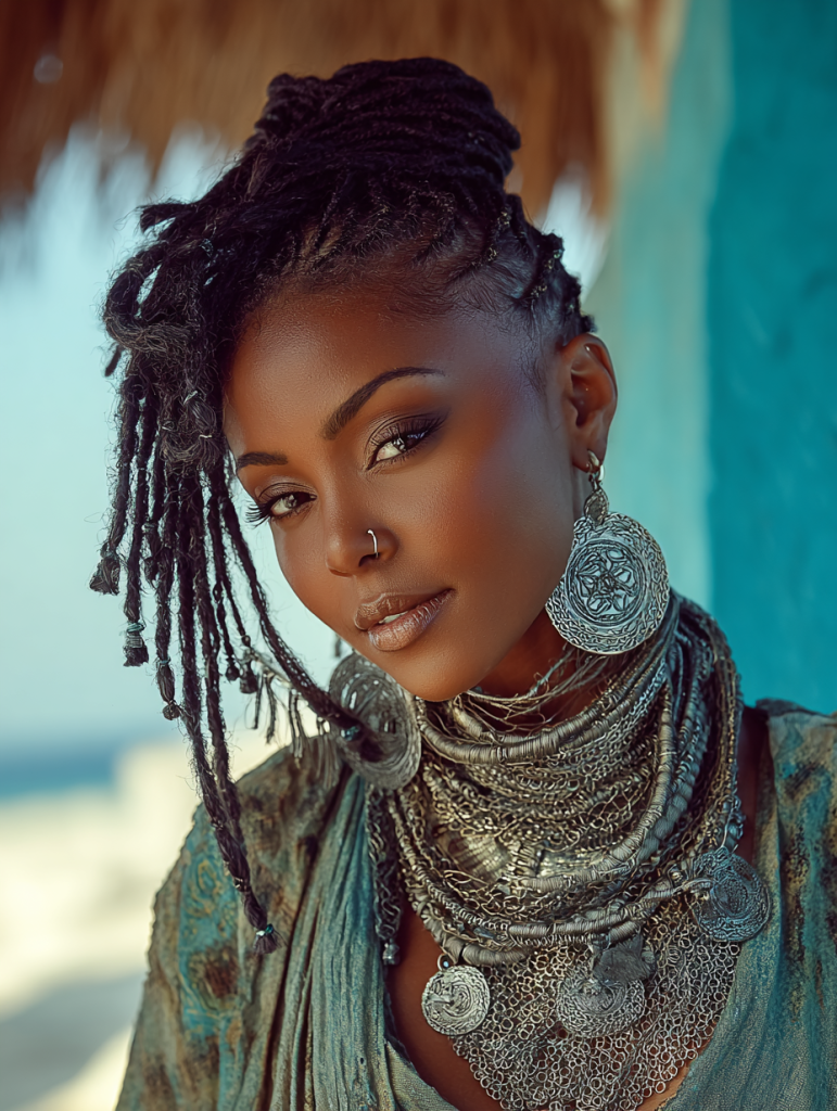 Fulani Natural Hair: Micro Fulani Braids