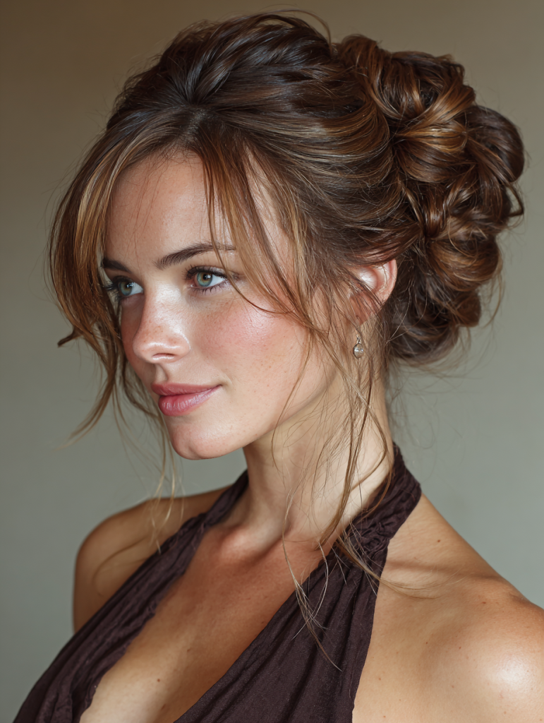 Hair Styles Updos: Bubble Ponytail Updo