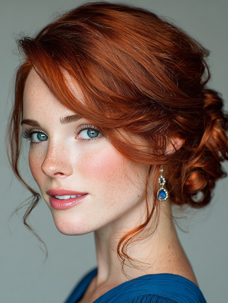Hair Styles Updos: Low Side Bun