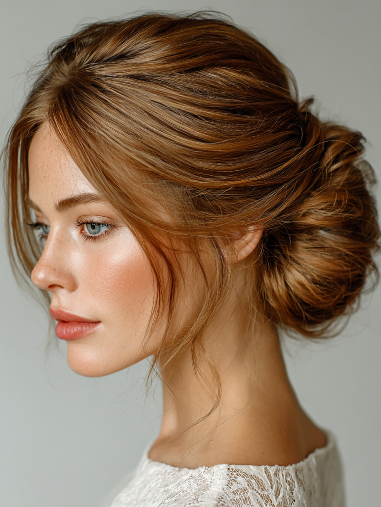 Hair Styles Updos: The Effortless Chignon