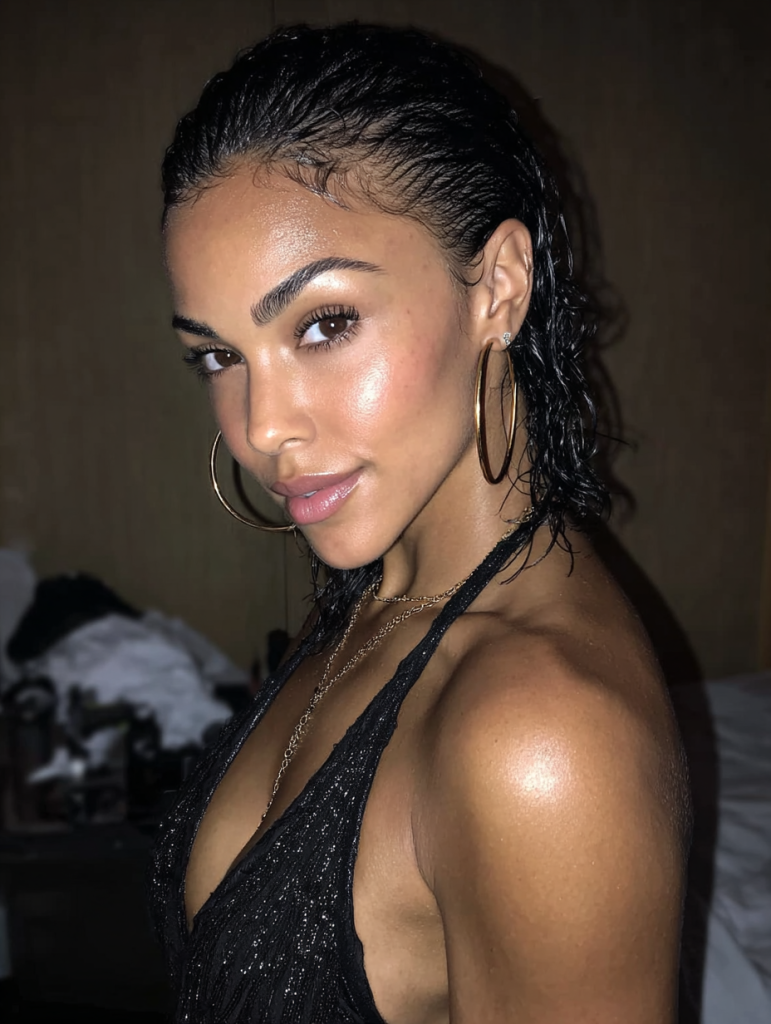 Jayda Wayda Hairstyles: Slicked-Back Hair