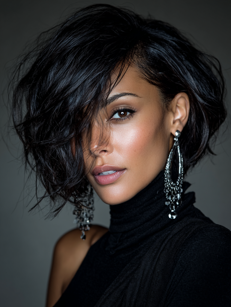 Jayda Wayda Hairstyles: Asymmetrical Bob