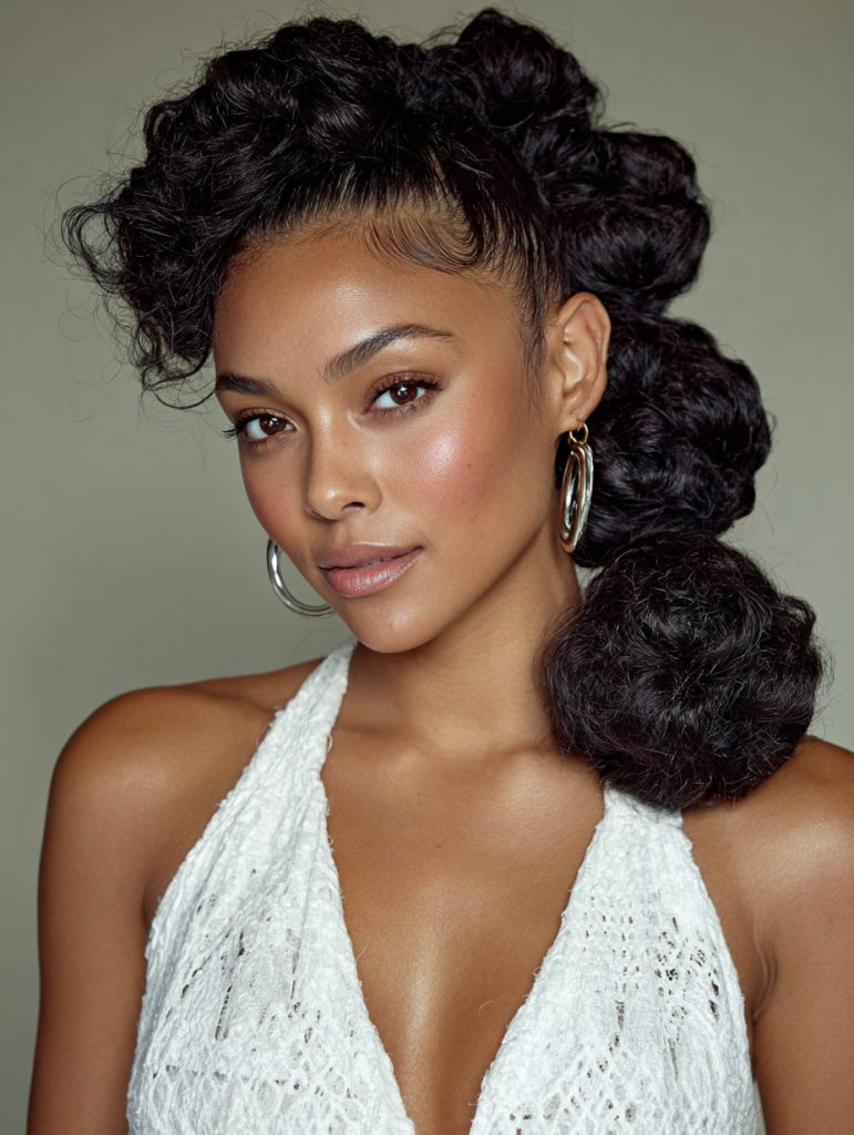 Jayda Wayda Hairstyles: Bubble Ponytail