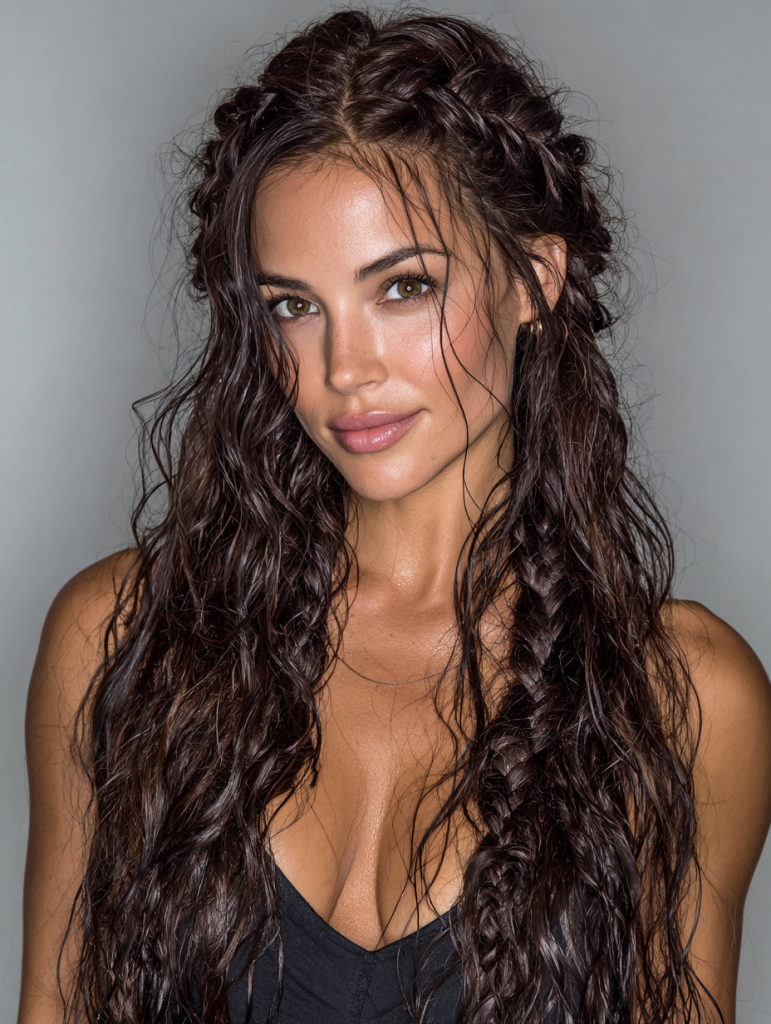 Jayda Wayda Hairstyles: Waterfall Braid