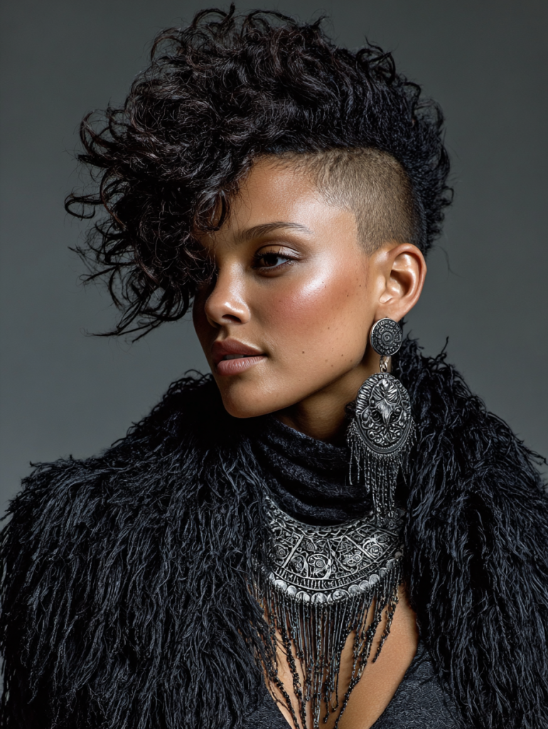 Jayda Wayda Hairstyles: Faux Hawk