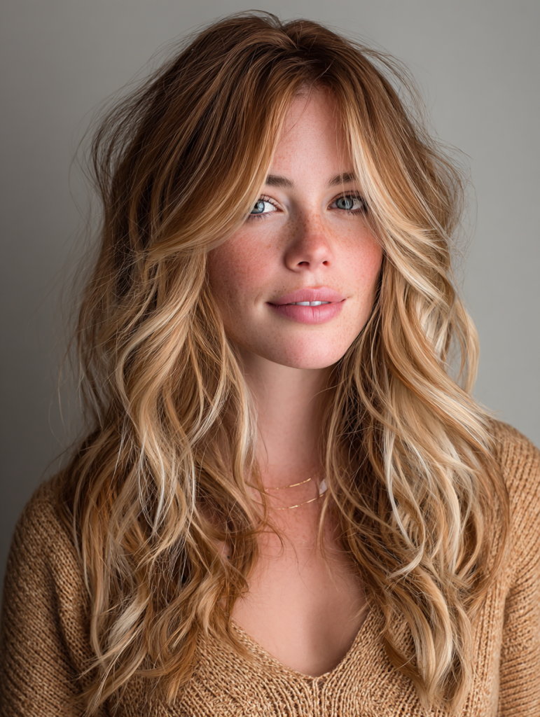 Light Calico Hair: Crown Calico Highlights