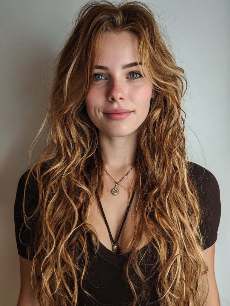 Light Calico Hair: Asymmetrical Placement of Calico