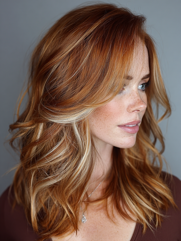 Light Calico Hair: Ribbon Calico Highlights