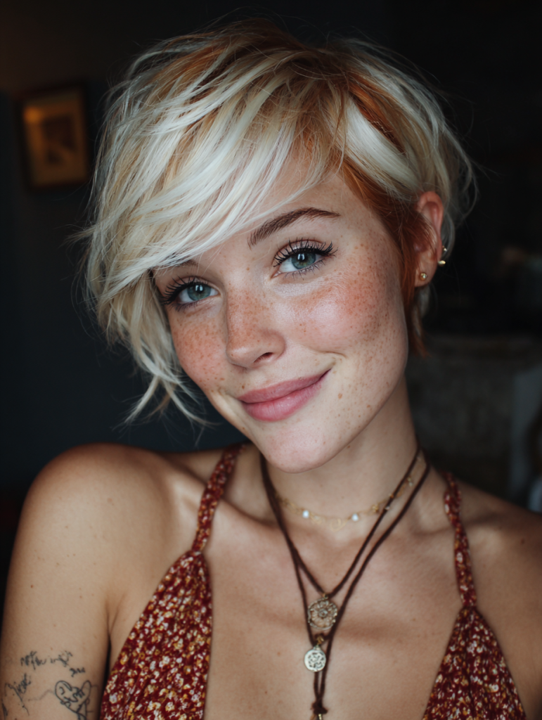 Light Calico Hair: Pixie Calico Pop