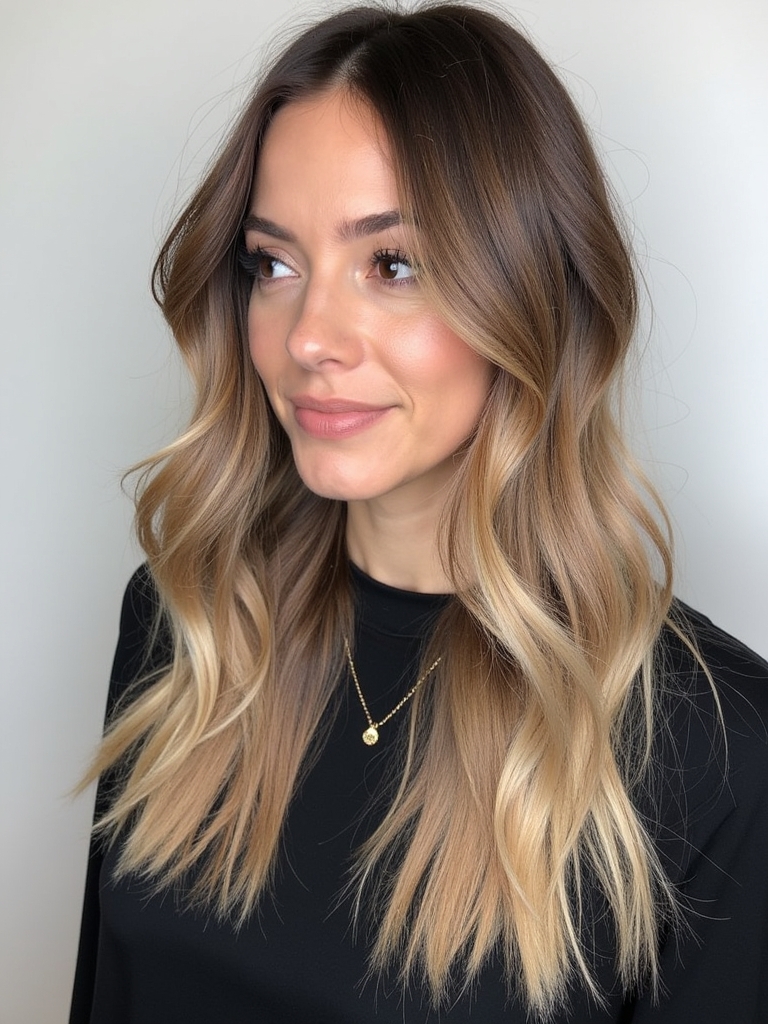 Bronde Honey Brown Balayage
