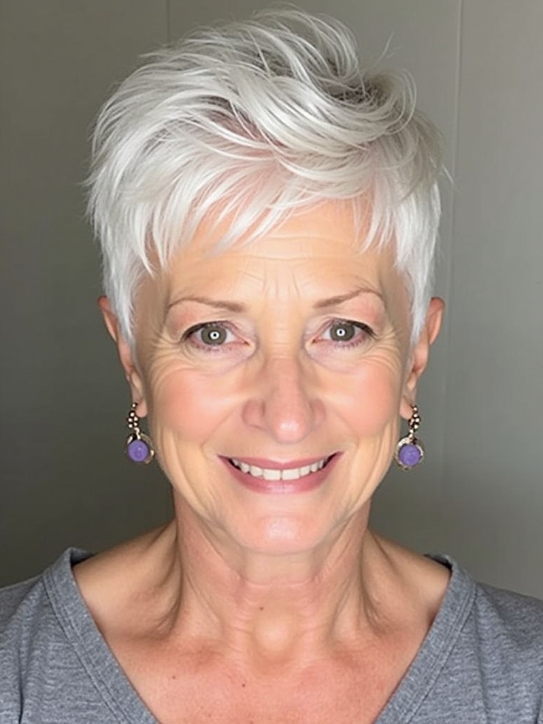 Hairstyles For Thin Fine Hair For Over 60: The Tapered Haircut
