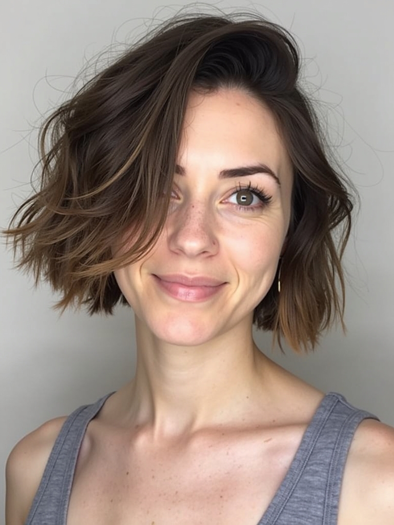 Wavy Bob Haircuts For Thin Fine Hair