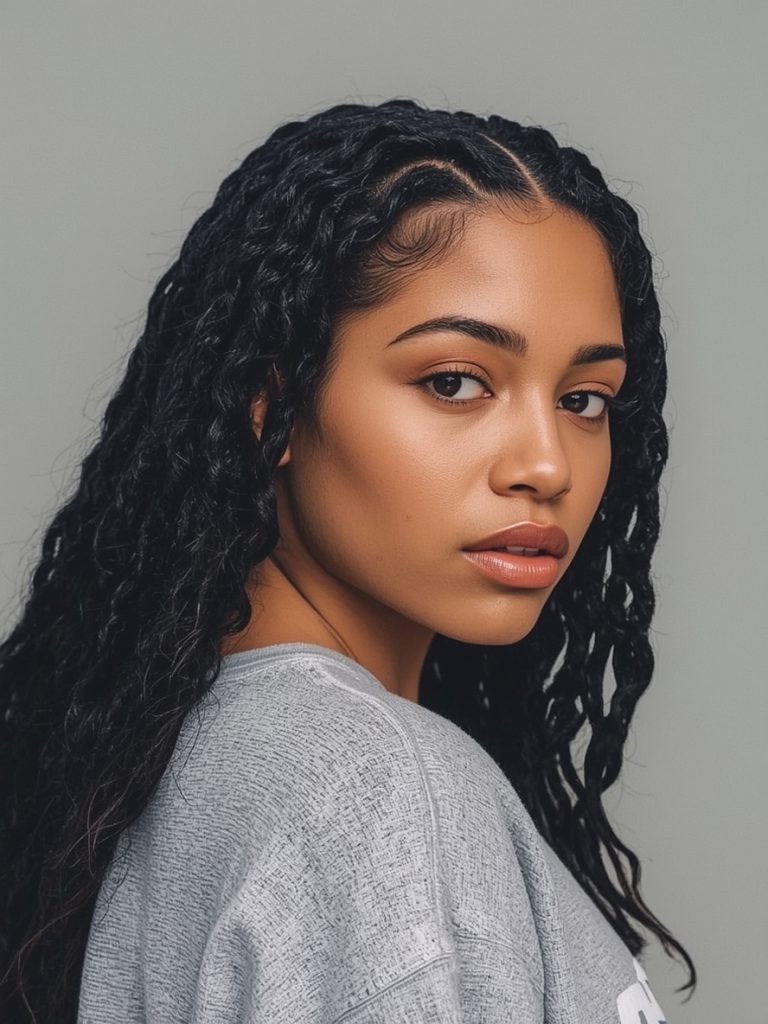 Hair Styles Natural Hair Black: Flat Twists