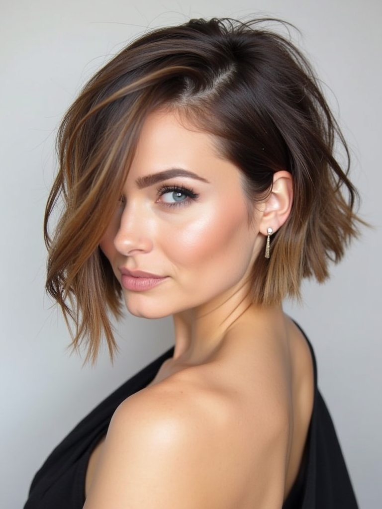 Angled Bob Haircuts For Thin Fine Hair