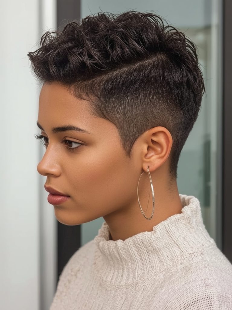 Hair Styles Natural Hair Black: Tapered Cut