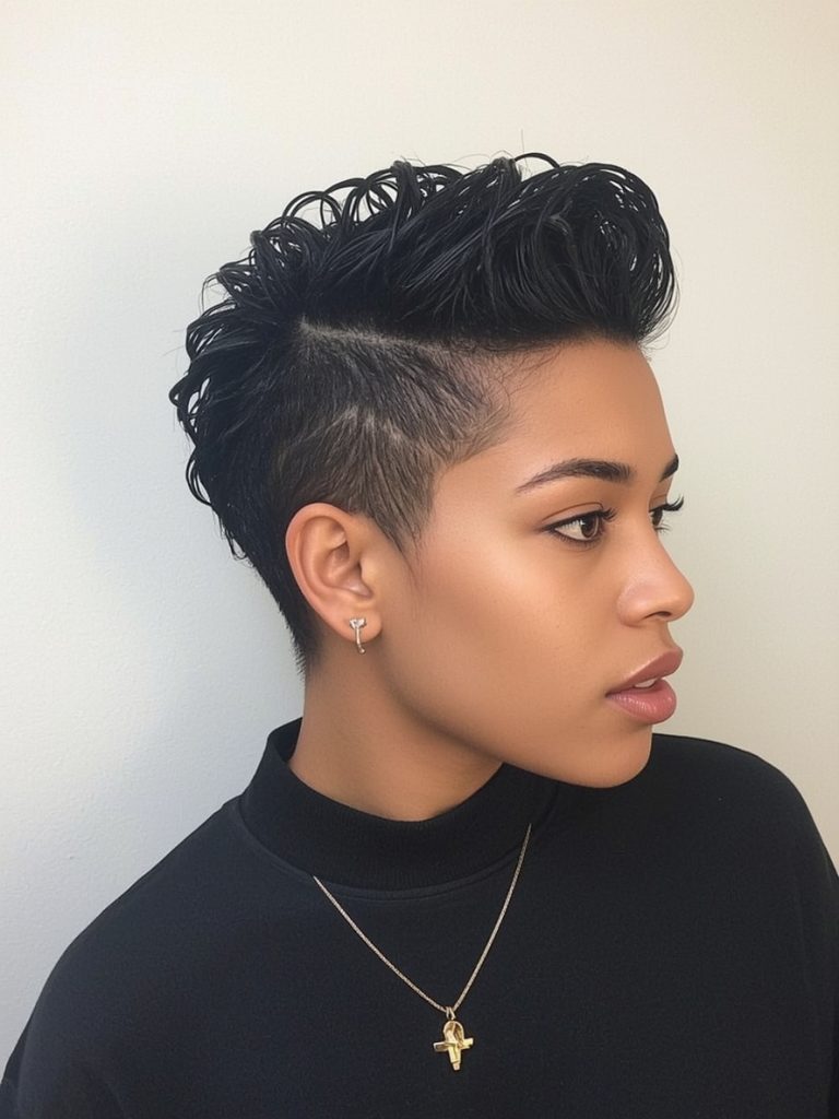 Hair Styles Natural Hair Black: Frohawk