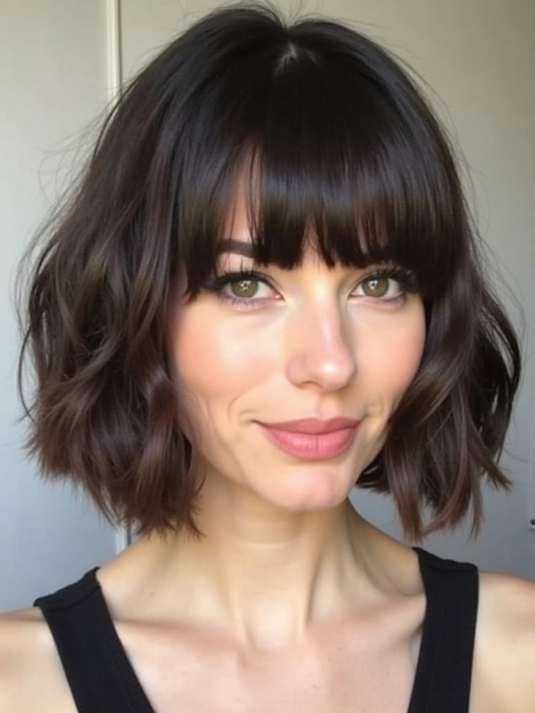 Ear-Length Bob Haircuts For Thin Fine Hair