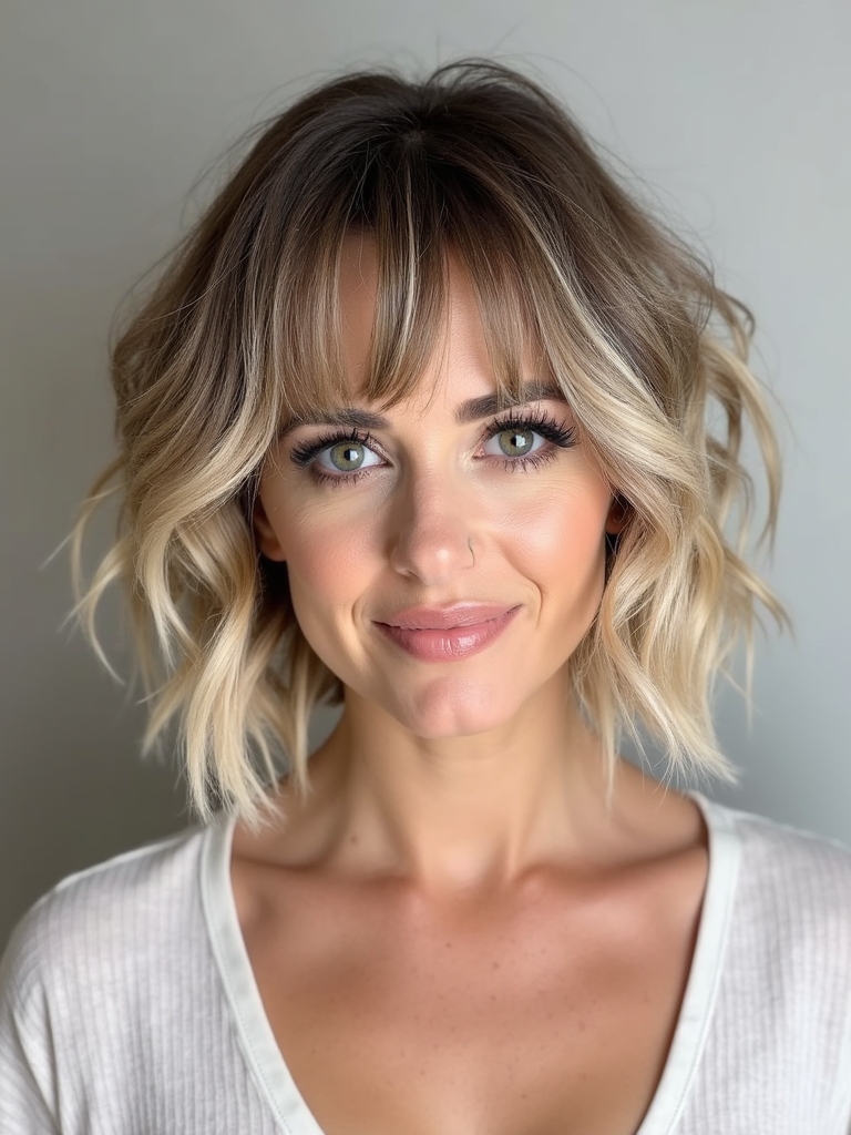 Feathered Bob Haircuts For Thin Fine Hair