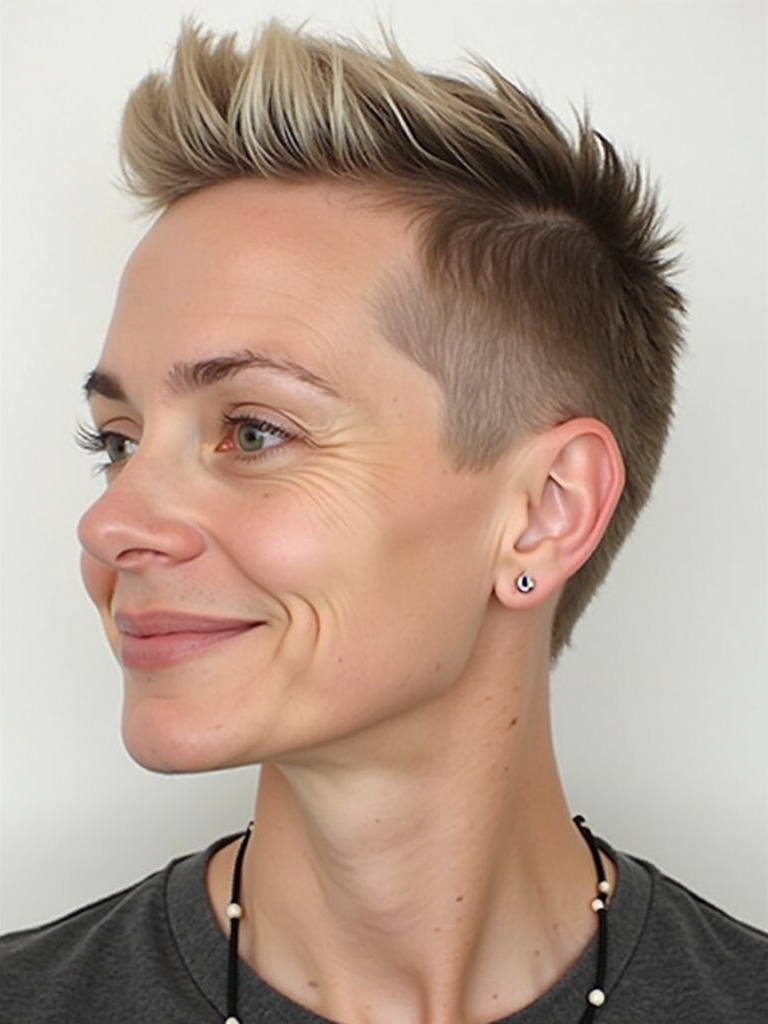 Hairstyles For Thin Fine Hair For Over 60: Undercut