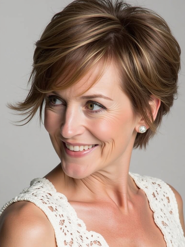 Hairstyles For Thin Fine Hair For Over 60: Hats