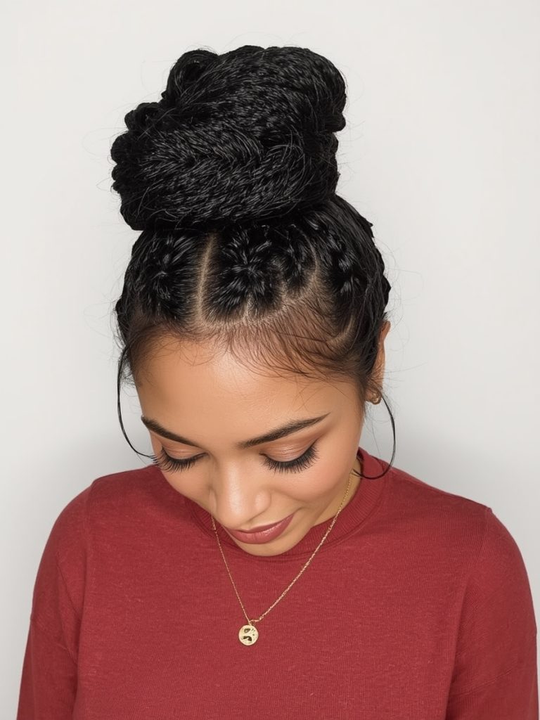 Hair Styles Natural Hair Black: Crown Braid