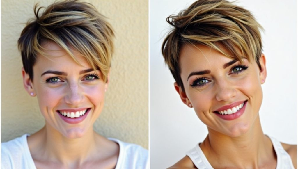 Short Messy Haircuts For Women: Undercut Pixie
