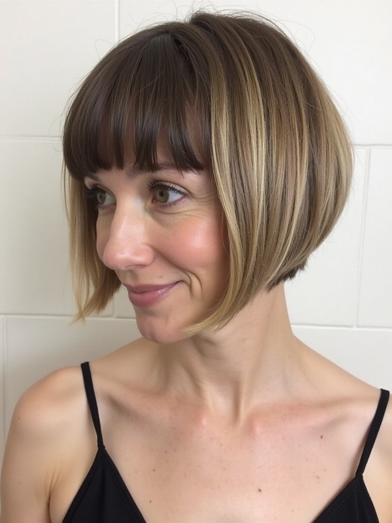 Blunt Bob Haircuts For Thin Fine Hair