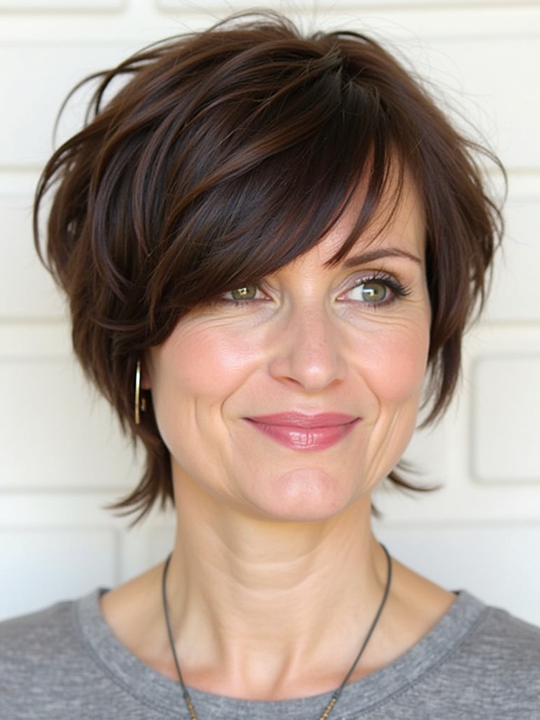 Choppy Bob Haircuts For Thin Fine Hair