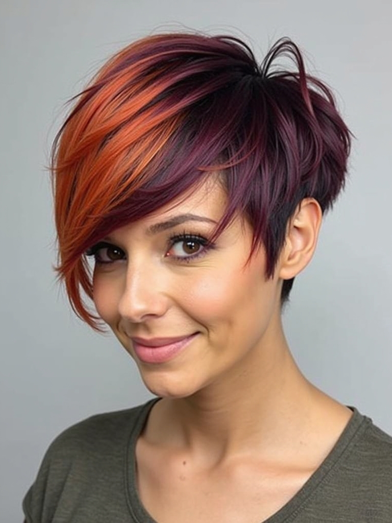 The Two-Tone Short Pixie Haircuts Black Women