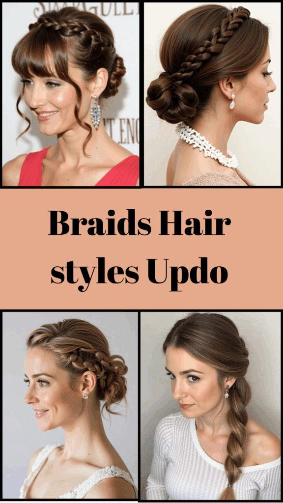 Braids Hair styles Updo