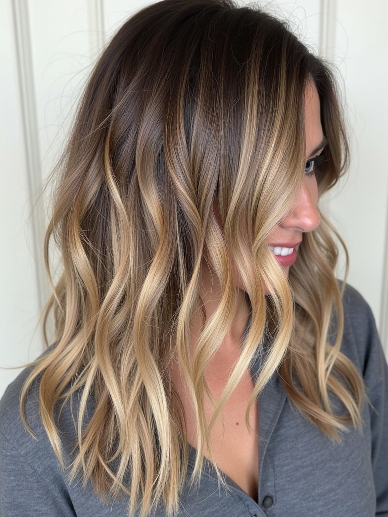 Teddy Bronde Haircolor: Sun-Kissed Balayage