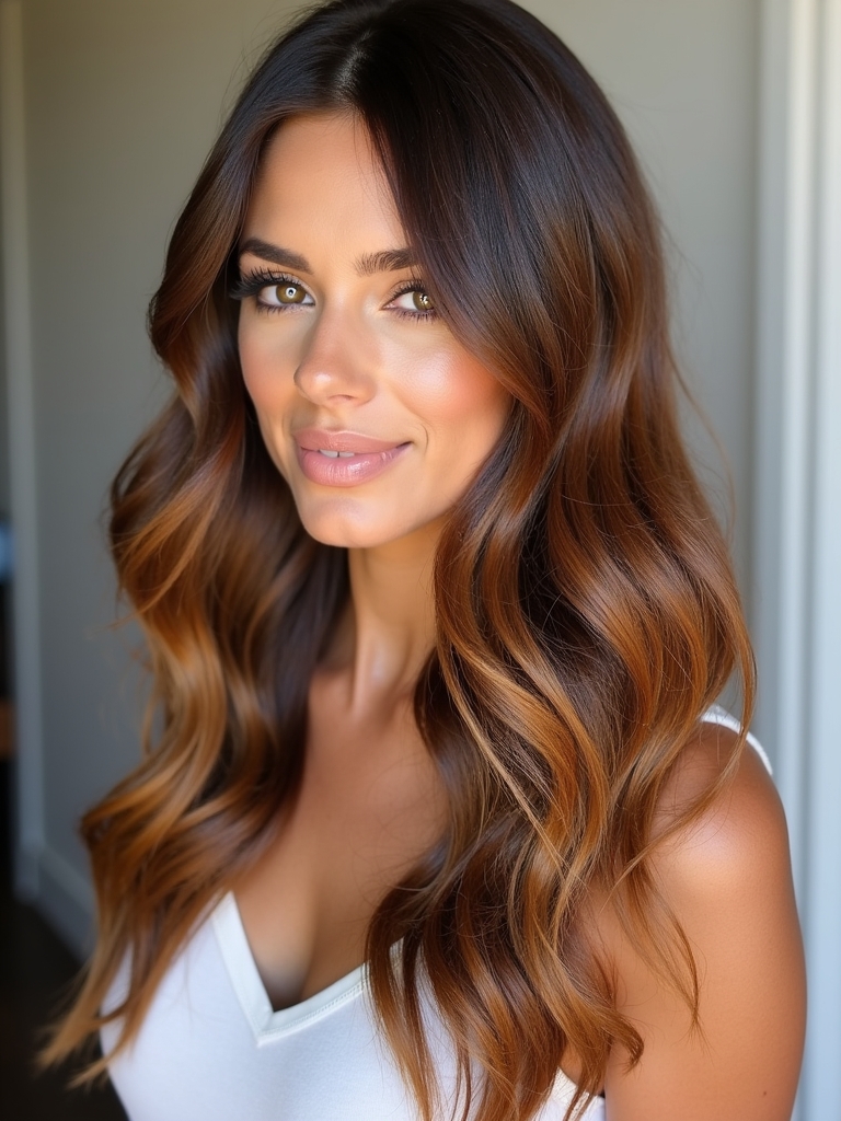 Maple Pecan Fall Hair Color