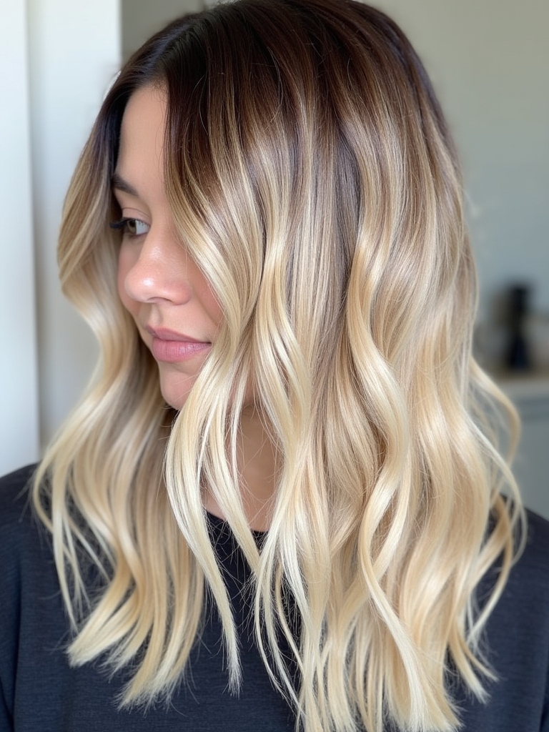 Toasted Coconut Fall Hair Color