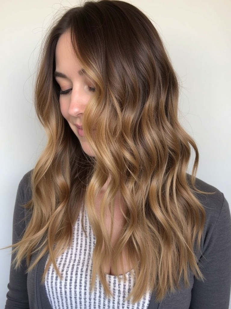 Teddy Bronde Haircolor: Chestnut Balayage