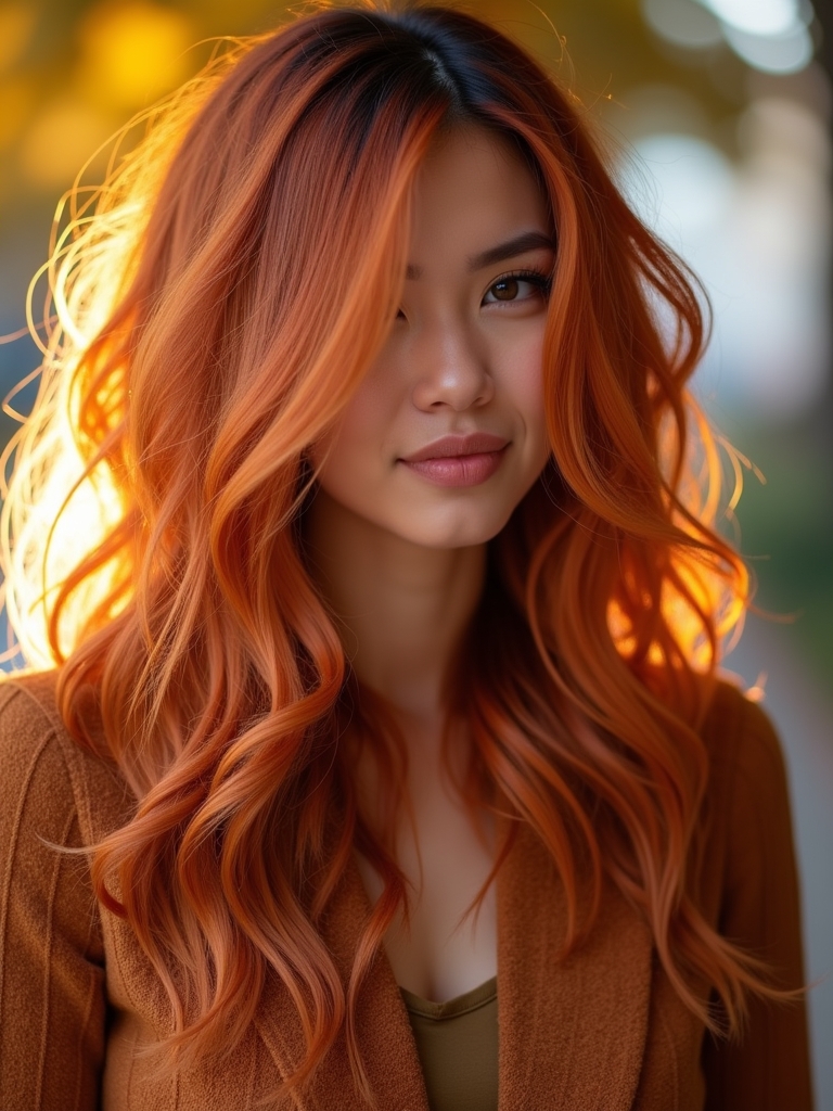 Rich Chocolate Fall Hair Color