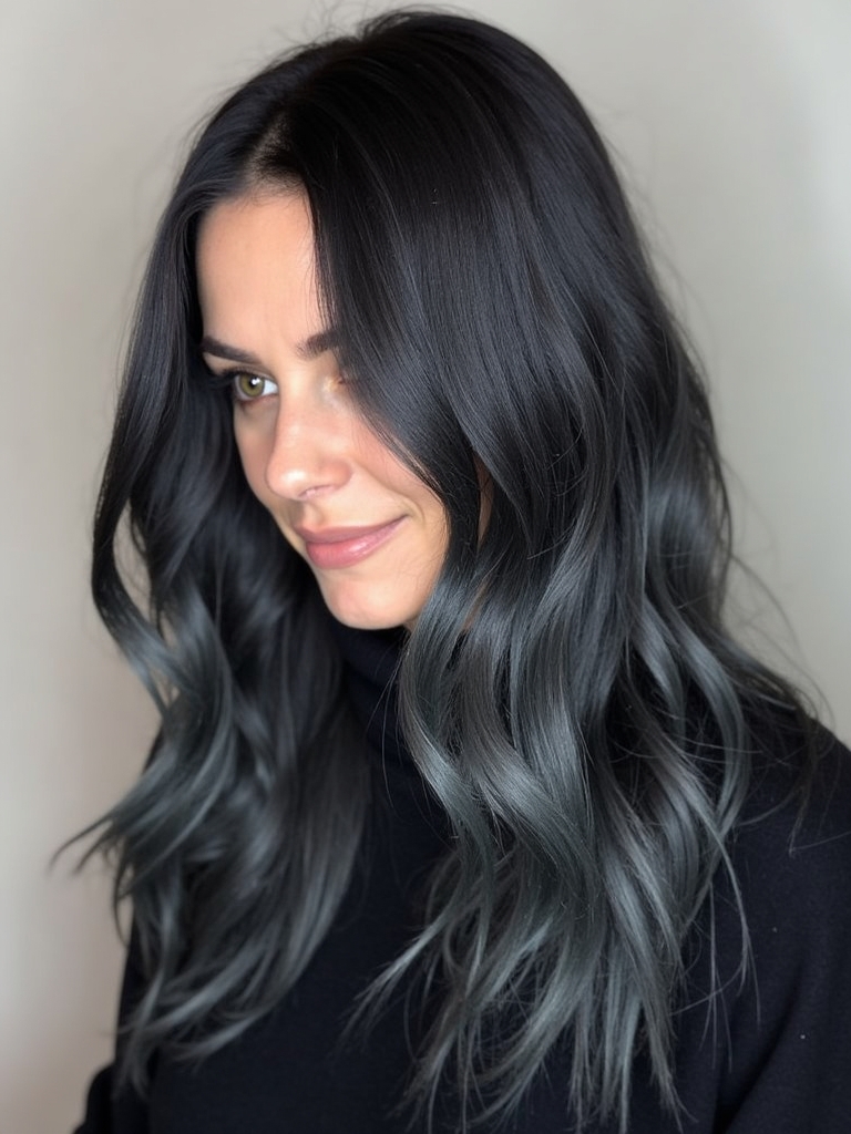 Amber Glow Fall Hair Color