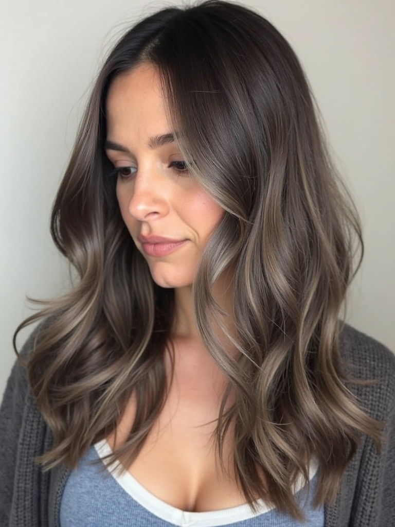 Ash Brown Fall Hair Color