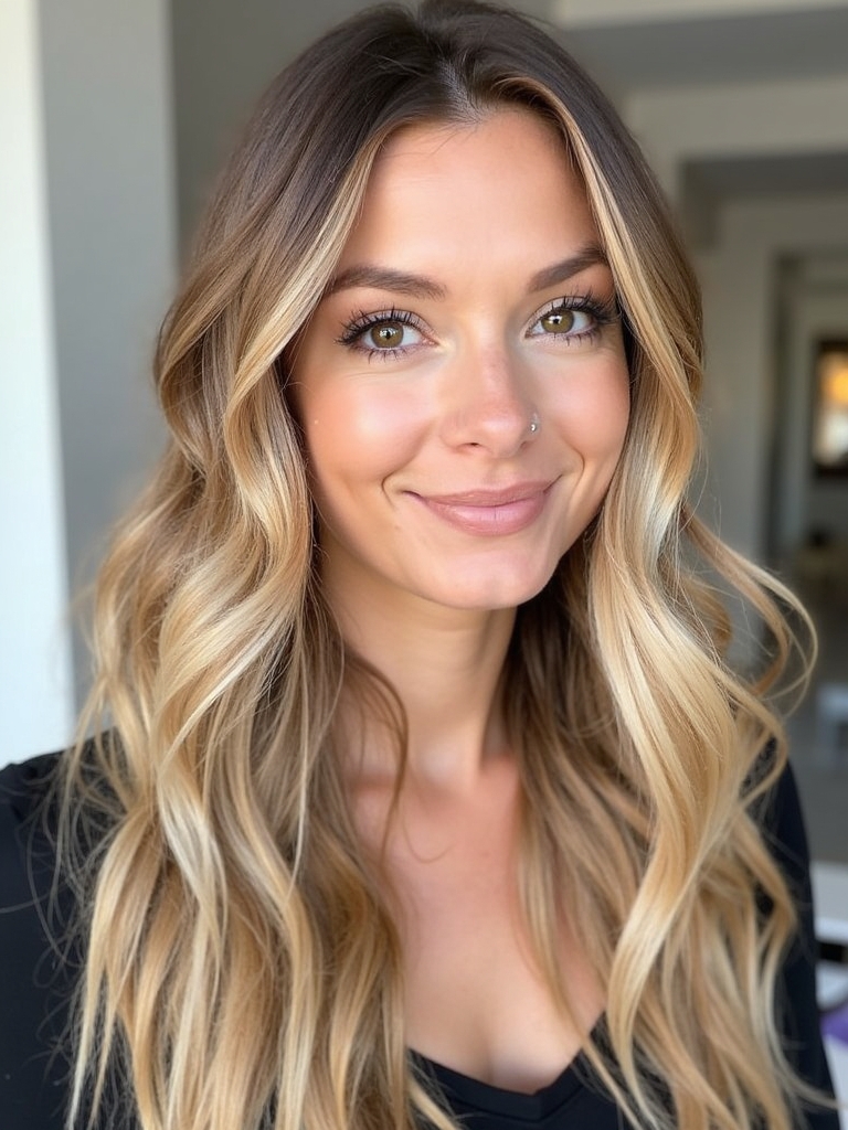 Honey Blonde Fall Hair Color