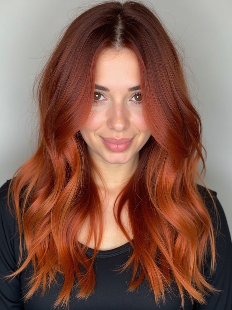Plum Noir Fall Hair Color