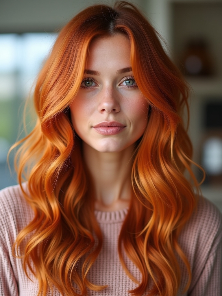 Ginger Spice Fall Hair Color