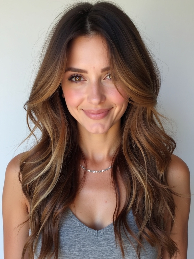 Golden Copper Fall Hair Color