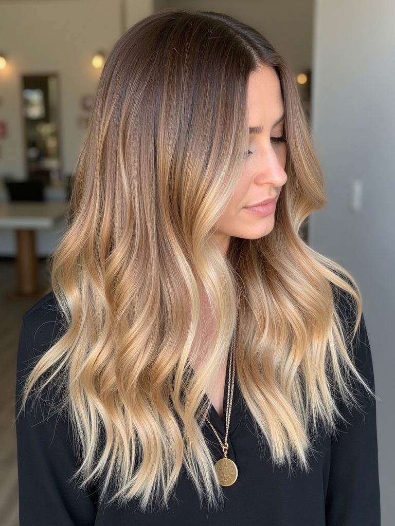 Teddy Bronde Haircolor: Golden Hour Glow