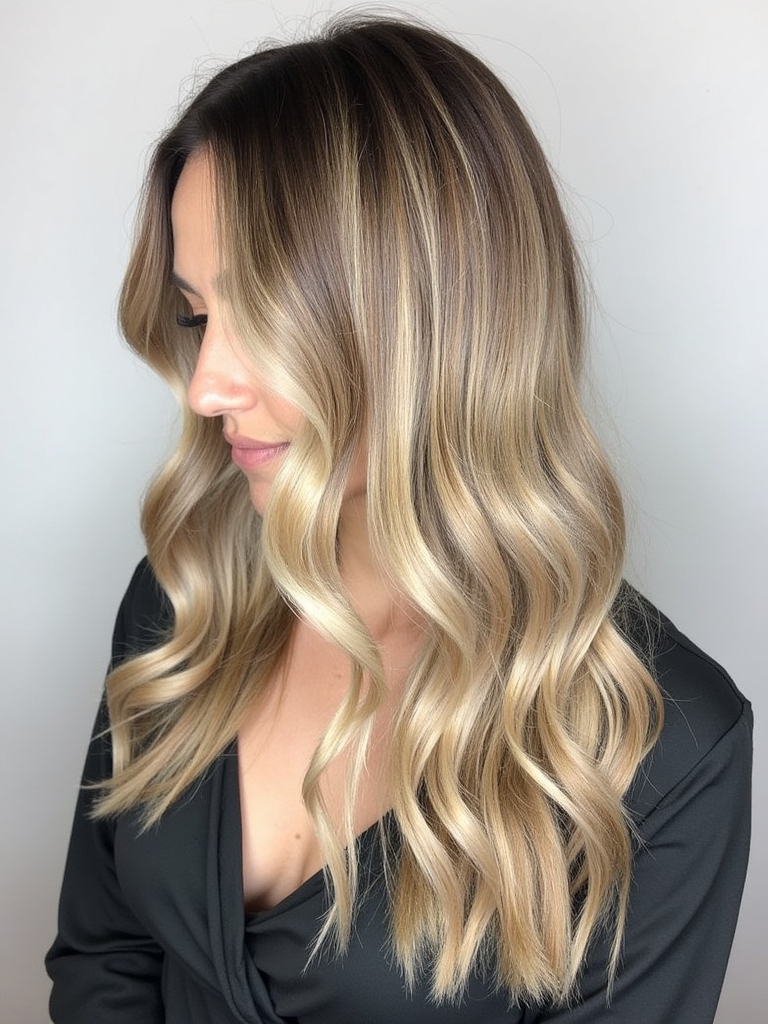 Blonde Balayage Fall Hair Color