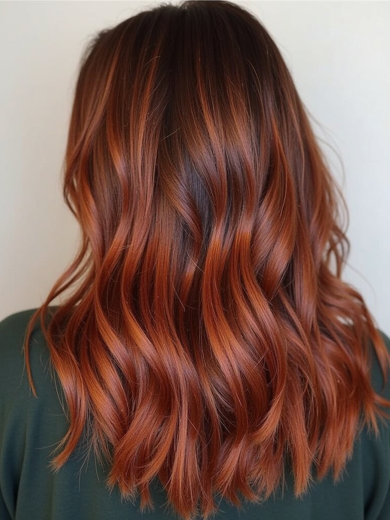 Cinnamon Spice Fall Hair Color