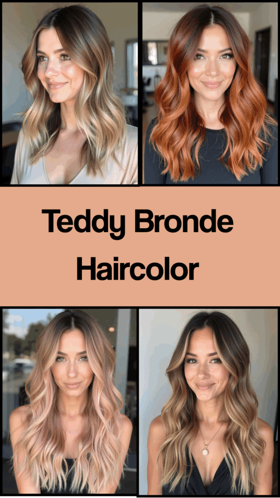 Teddy Bronde Haircolor